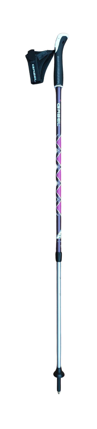 Bastones Gabel Ritmo color morado - fucsia (1 par) - Imagen 2